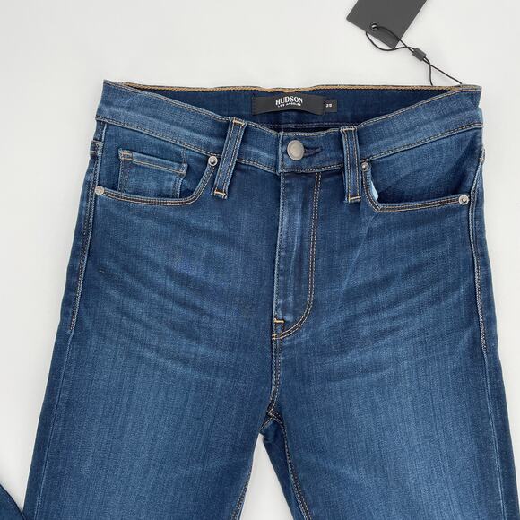 HUDSON JEANS NWT Barbara Ankle Skinny Denim in Baltic Wash // 25 - Picture 7 of 11